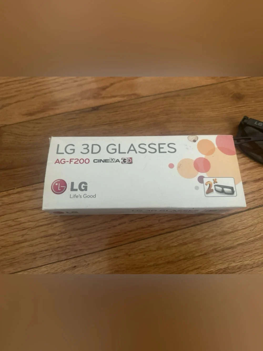LG 3D Glasses set AG-F200